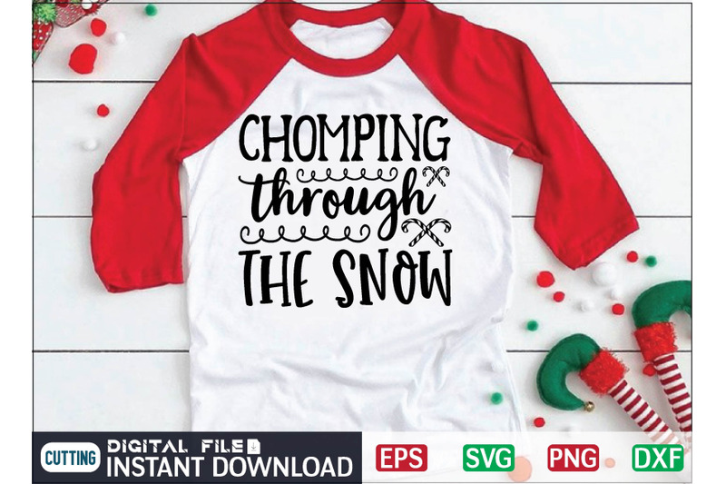 chomping-through-the-snow-svg-design