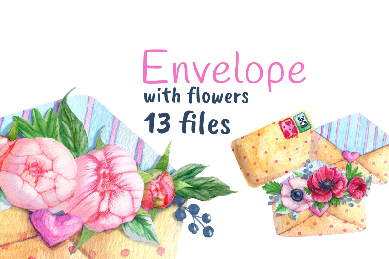 watercolor-envelope-with-flowers
