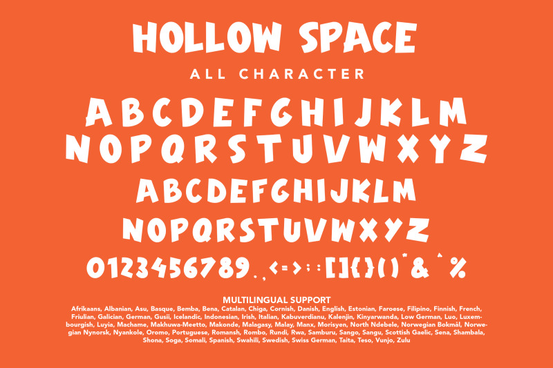 hollow-space-comic-display-font