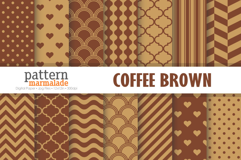 coffee-brown-seamless-pattern-digital-paper-t0305