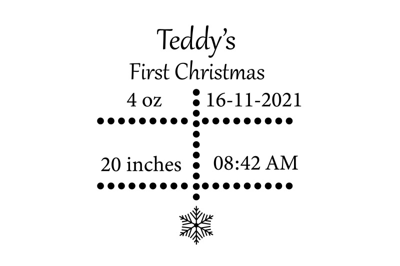 first-christmas-baby-birth-announcement-baby-birth-svg