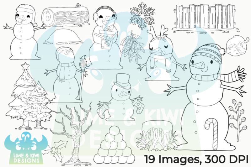 christmas-snowmen-digital-stamps-lime-and-kiwi-designs