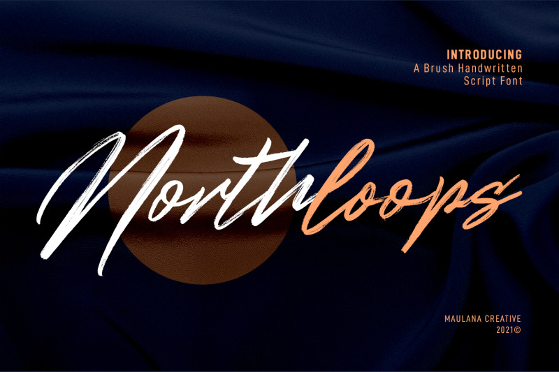 northloops-brush-handwritten-script-font