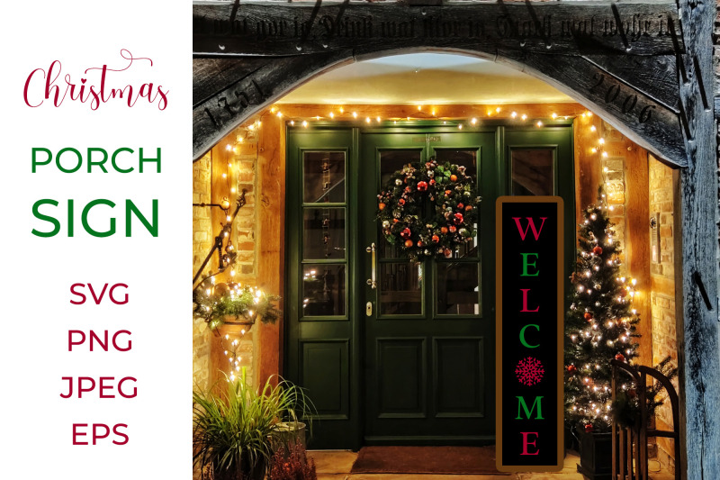 welcome-porch-sign-svg-christmas-vertical-front-sign-nbsp