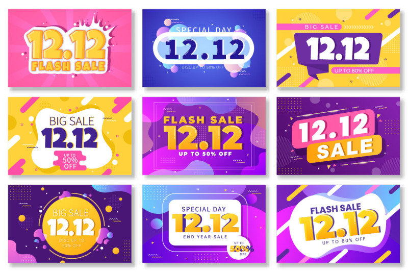 24-special-12-12-shopping-day-banner-sale-illustration