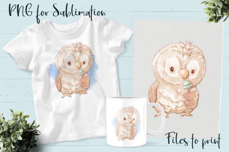 cute-owl-sublimation-design-for-printing