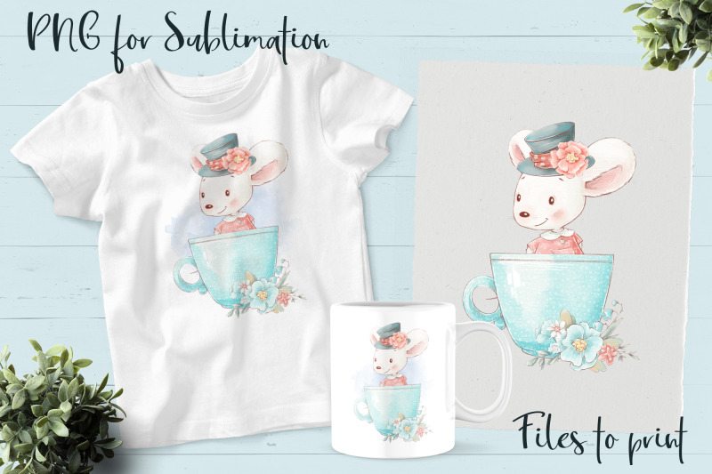 cute-mouse-sublimation-design-for-printing