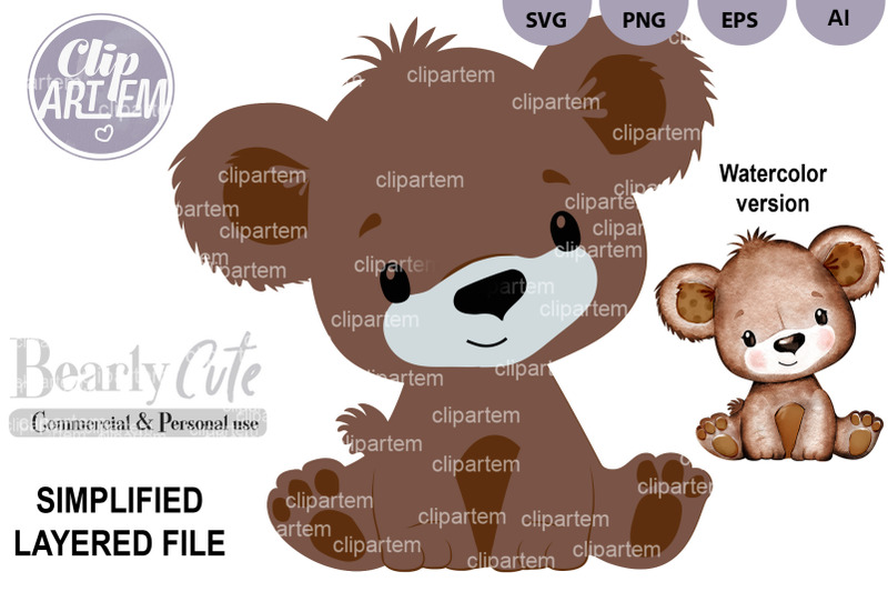 cute-brown-bear-baby-brown-ears-svg-png-vector-watercolor-clip-art