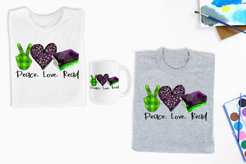 peace-love-read-book-lover-png-sublimation-design