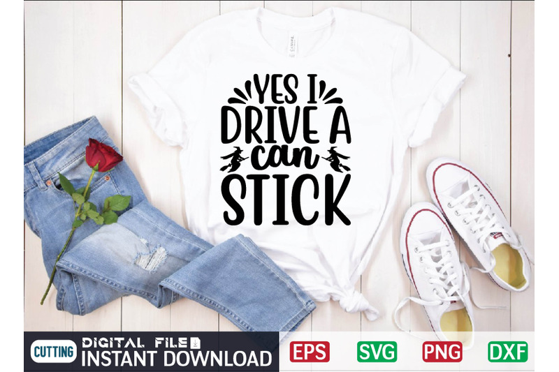 yes-i-drive-a-can-stick-svg-design