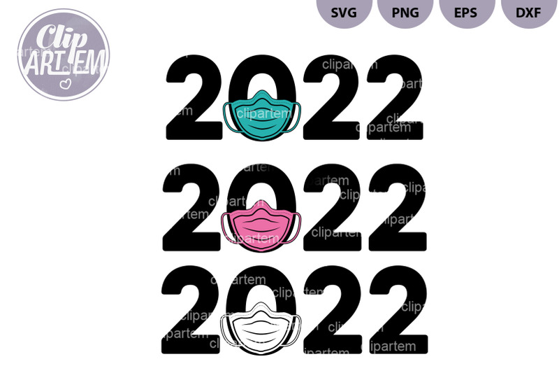 2022-face-mask-new-year-set-sublimation-png-svg-transfer-images