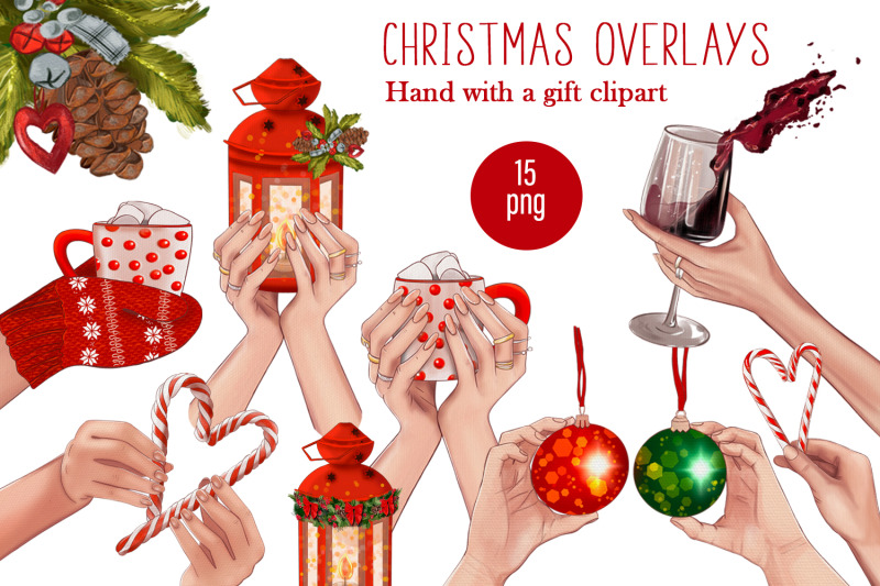 christmas-overlays-hand-with-a-gift-clipart-png-photoshop