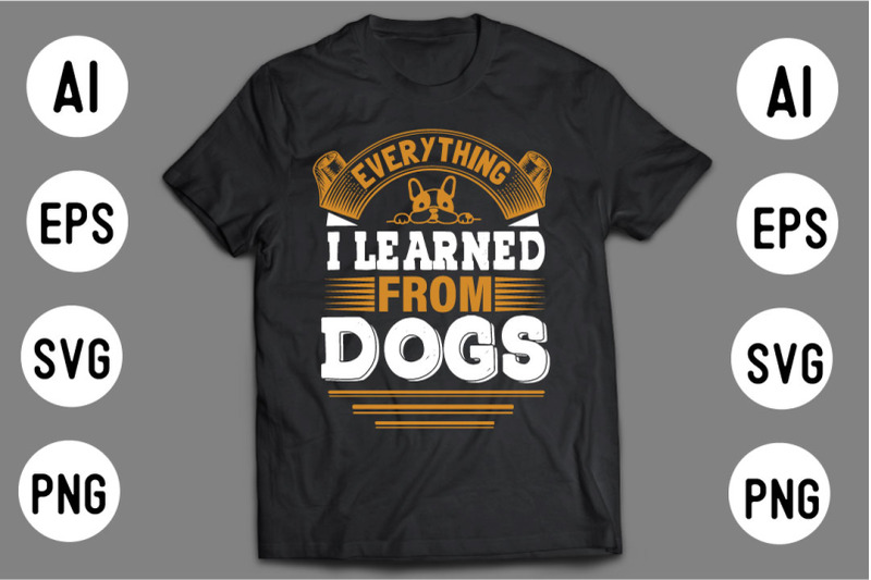 dog-t-shirt-design-bundle