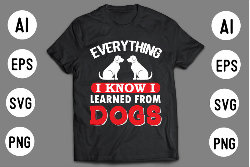 dog-t-shirt-design-bundle