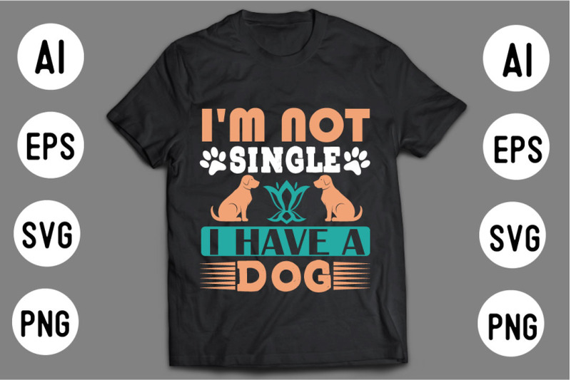 dog-t-shirt-design-template