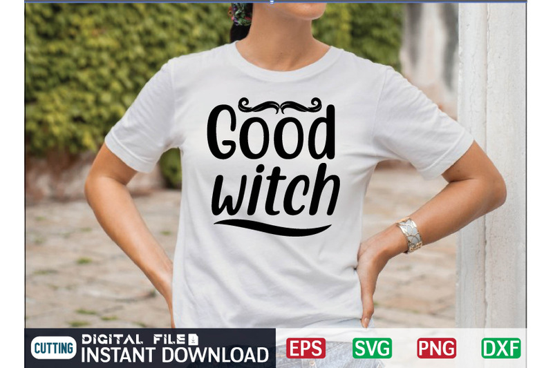 good-witch-svg-design