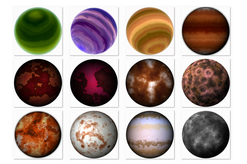 84-celestial-bodies-set-big-transparent-png-files-clipart