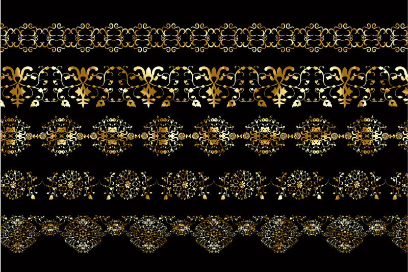 damask-ornament-brushes-oriental-motive-adobe-illustrator-brushes