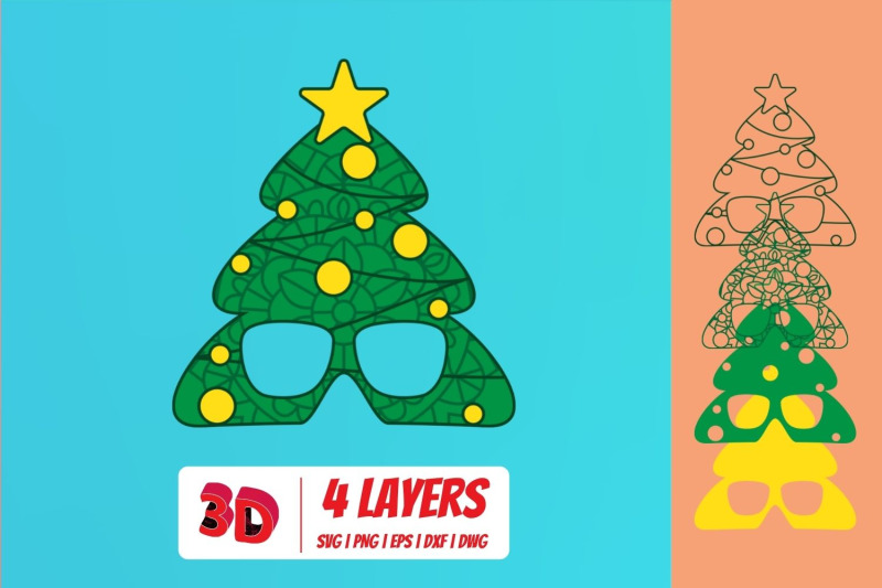 3d-christmas-photo-svg-bundle