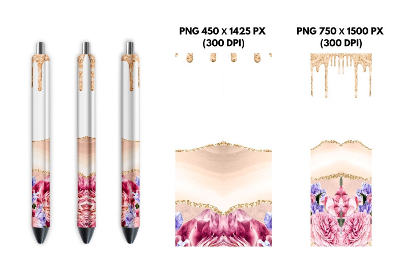 flower-pen-sublimation