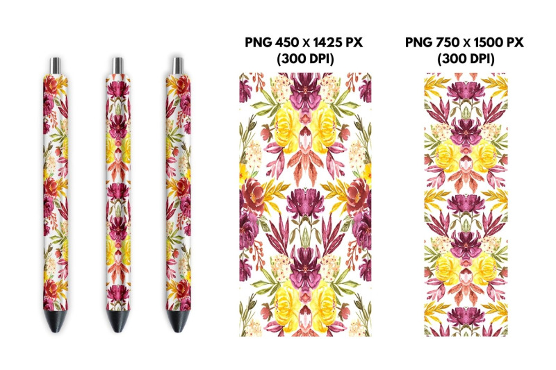 flower-composition-pen-sublimation