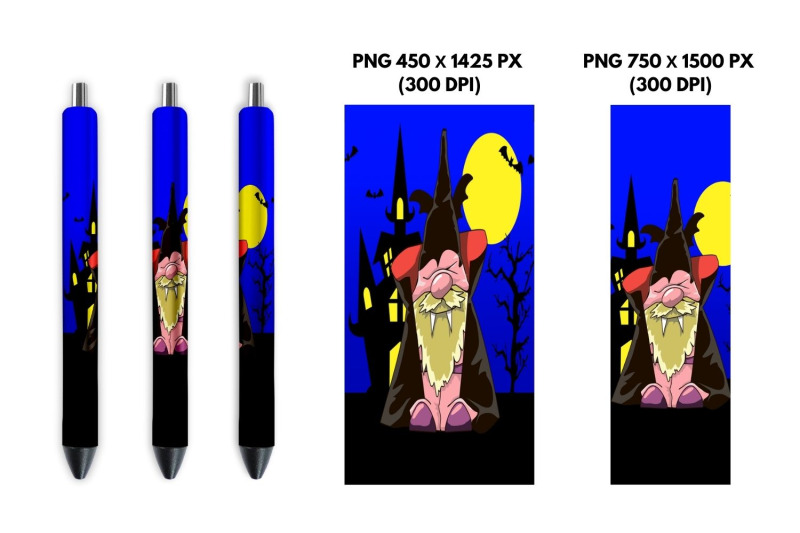 halloween-gnome-pen-sublimation