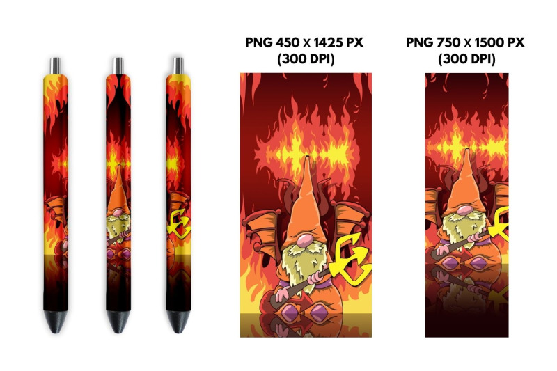 halloween-gnome-pen-sublimation