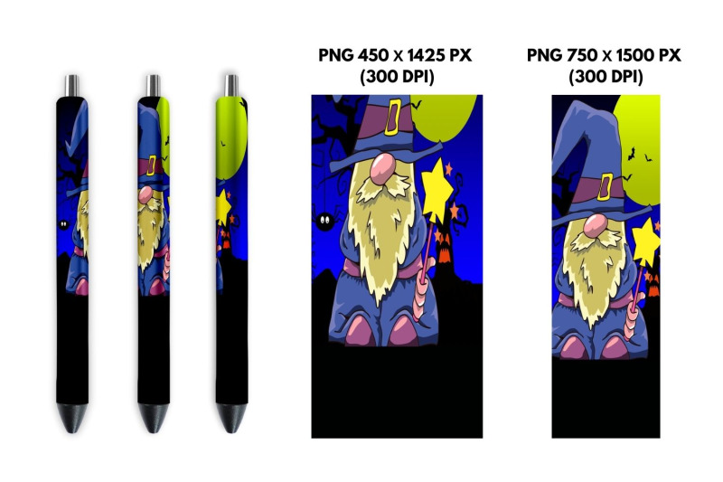 halloween-gnome-pen-sublimation