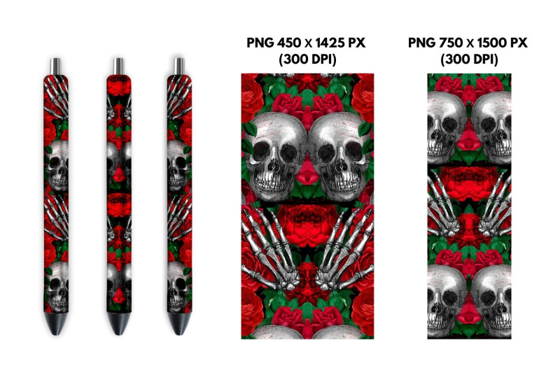 skull-pen-sublimation