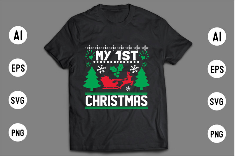 christmas-t-shirt-design-bundle