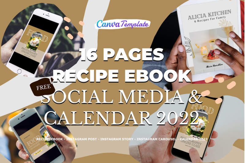 16-pages-recipe-ebook-canva-template