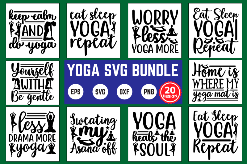 yoga-svg-bundle