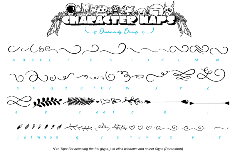 mollusca-font-trio-doodle-youtube-novel-book-font