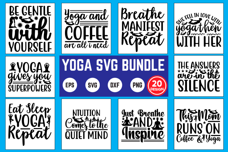 yoga-svg-bundle