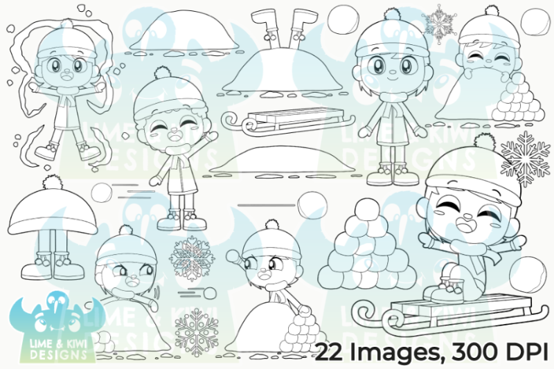 snow-day-boys-digital-stamps-lime-and-kiwi-designs