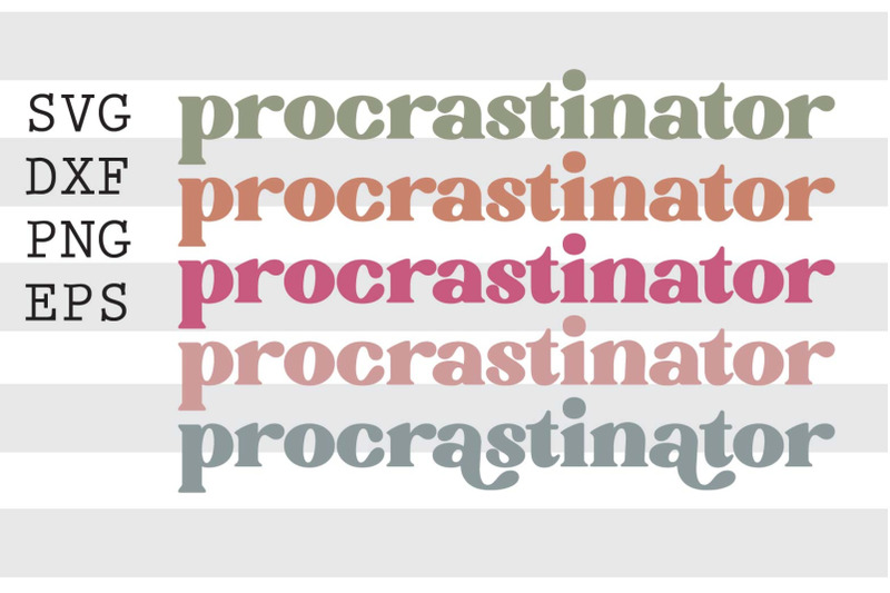 procrastinator-svg