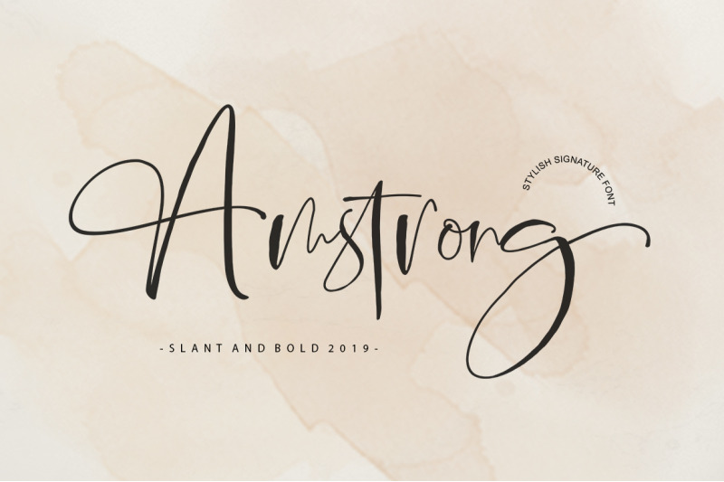 amstrong-signature