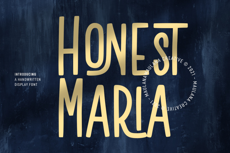 honest-maria-display-font