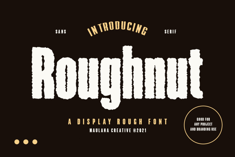 roughnut-display-font