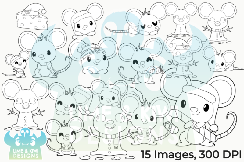 christmas-mice-digital-stamps-lime-and-kiwi-designs