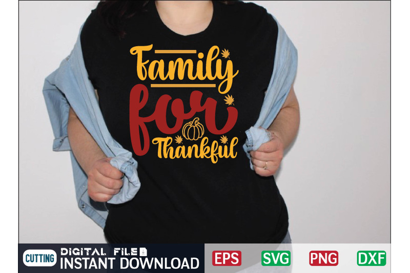 family-for-thankful-svg-design