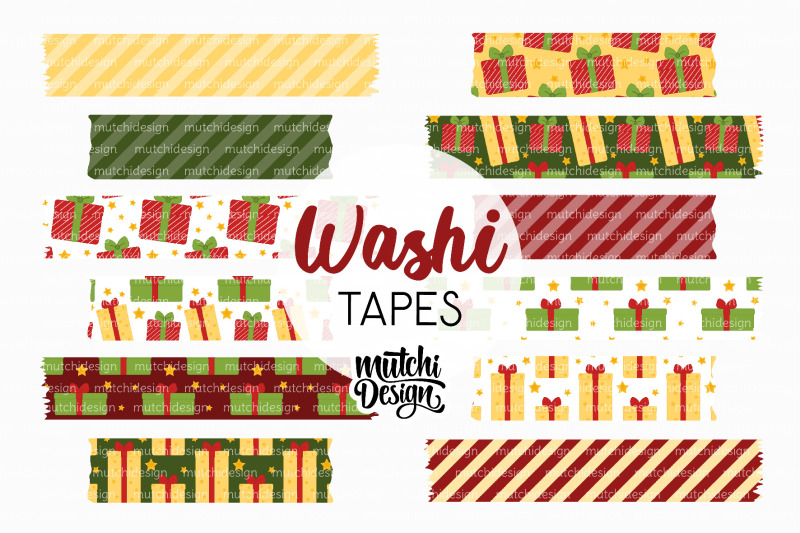 christmas-presents-washi-tapes
