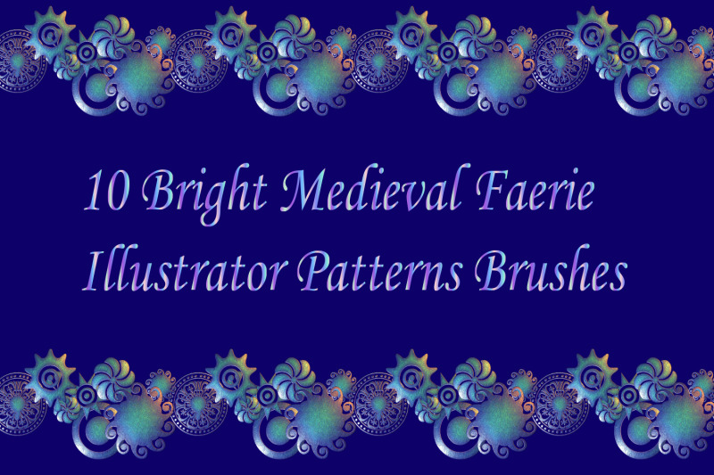 10-bright-medieval-faerie-illustrator-patterns-brushes