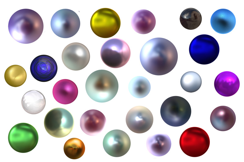 pearls-and-beads-collection-big-transparent-png-file