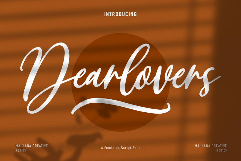 dearlovers-feminine-script-font