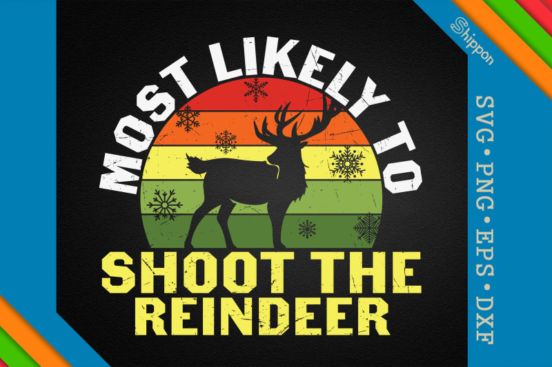 funny-christmas-design-the-reindeer