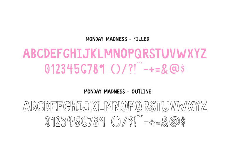 monday-madness-font-duo-cute-fonts-handlettered-fonts
