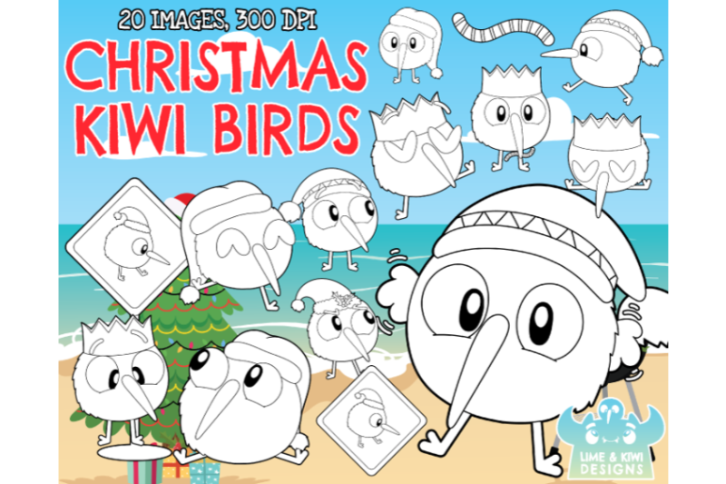 christmas-kiwi-birds-digital-stamps-lime-and-kiwi-designs