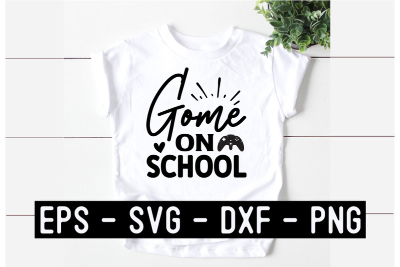 game-svg-t-shirt-design-template