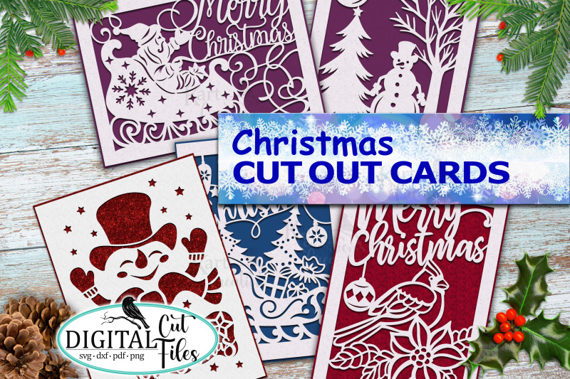 christmas-card-bundle-svg-cut-out-template